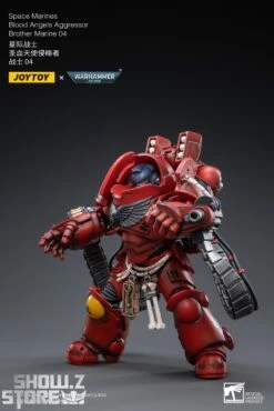 JoyToy Source 1/18 Warhammer 40K Blood Angels Intercessors Brother Marine 04 12 JoyToy Source 1/18 Warhammer 40K Blood Angels Intercessors Brother Marine 04 -Action Figures Store 414b669498