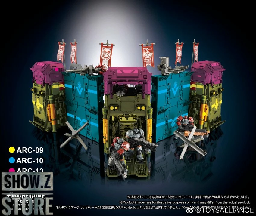 Toys Alliance ARC-13 Ursus Guard Arche-Soldier A.D.S. Set 15 Toys Alliance ARC-13 Ursus Guard Arche-Soldier A.D.S. Set - Image 13