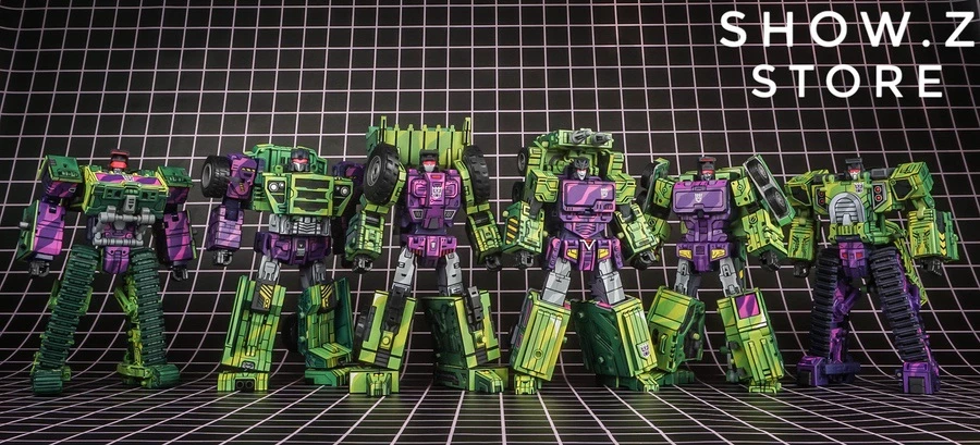 Toyworld TW TW-C07A TWC07A Constructor Devastator Cel Cell Shaded Deluxe Version Set Of 6 21 Toyworld TW TW-C07A TWC07A Constructor Devastator Cel Cell Shaded Deluxe Version Set Of 6 - Image 19