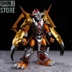[Pre-Order] [SZ Custom] Bandai Custom Spirits Digimon Wargreymon Amplified W/ Custom Electroplated Chrome Painting