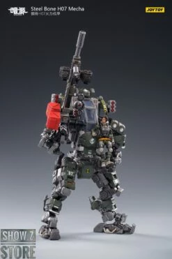 JoyToy Source 1/24 H07 Steel Bone Firepower Mecha Olive Version W/ Pilot -Action Figures Store 44c2c0ee6f