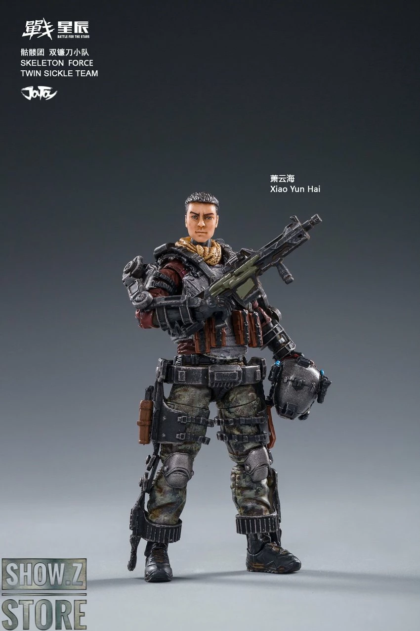 JoyToy Source 1/18 War Stars Skeleton Forces Double Sickle Squad & Helan Set Of 4 14 JoyToy Source 1/18 War Stars Skeleton Forces Double Sickle Squad & Helan Set Of 4 - Image 12