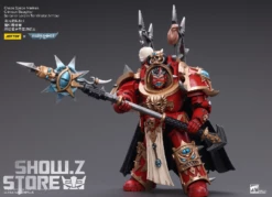 JoyToy Source 1/18 Warhammer 40K ChaoSpace Marines Crimson Slaughter Sorcerer Lord In Terminator Armour -Action Figures Store 450a05a031