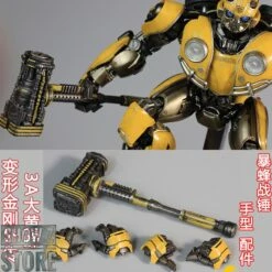 GY Toys Upgrade Kit For 3A DLX Bumblebee War Hammer & 4 Hands Set -Action Figures Store 454e5e504c