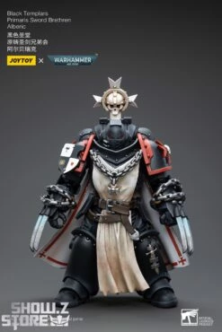 JoyToy Source 1/18 Warhammer 40K Black Templars Primaris Sword Brethren Alberic -Action Figures Store 46488c8416