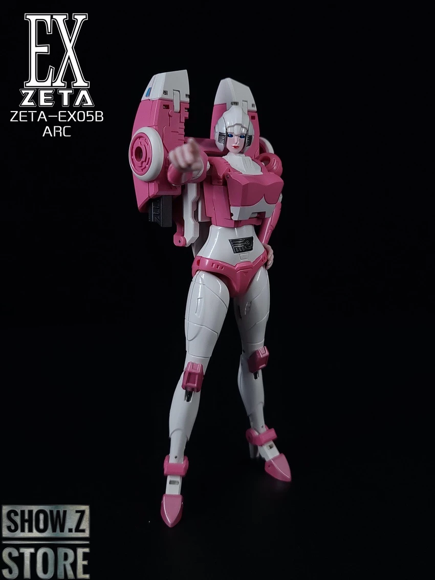 Zeta Toys EX-05B Arc Arcee Cartoon Color Version 11 Zeta Toys EX-05B Arc Arcee Cartoon Color Version - Image 9