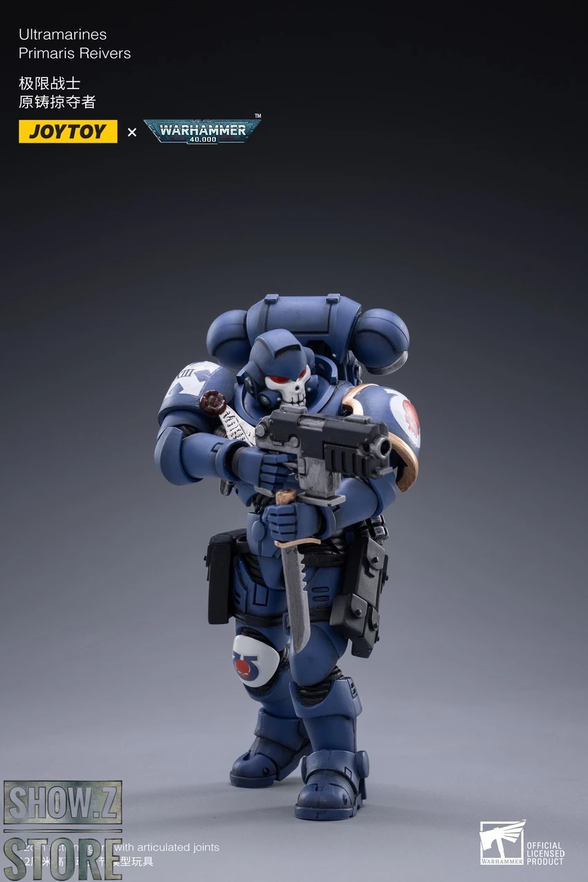 JoyToy Source 1/18 Warhammer 40K Ultramarines Primaris Reivers Set Of 3 14 JoyToy Source 1/18 Warhammer 40K Ultramarines Primaris Reivers Set Of 3 - Image 12