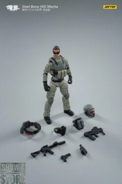 JoyToy Source 1/24 H02 Steel Bone Firepower Mecha Grey-Green Color W/ Pilot -Action Figures Store 47b5565e32