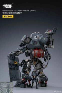 JoyToy Dark Source 1/24 Iron Wrecker 03 Urban Warfare Mecha W/ Pilot -Action Figures Store 4810942da6
