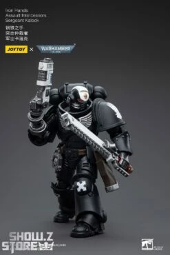 JoyToy Source 1/18 Warhammer 40K Iron Hands Intercessors Sergeant Kalock -Action Figures Store 48d20b64ef