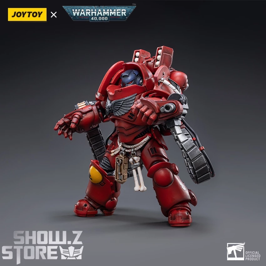 JoyToy Source 1/18 Warhammer 40K Blood Angels Intercessors Brother Marine 04 4 JoyToy Source 1/18 Warhammer 40K Blood Angels Intercessors Brother Marine 04 - Image 2