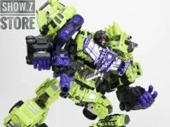 Generation Toy GT-99 Gravity Builder Devastator Metallic Painted Limited Version W/ Upgrade Kit -Action Figures Store 4c2ba9e4fa