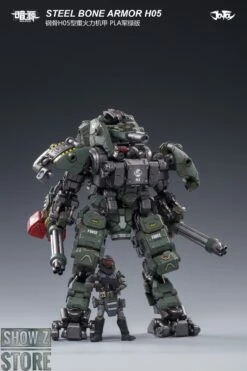 JoyToy Source 1/25 H05 Steel Bone Attack Mecha Military Green Color W/ Pilot -Action Figures Store 4ce7a59021