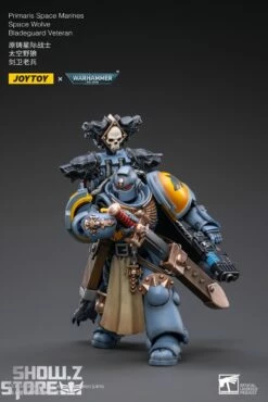 JoyToy Source 1/18 Warhammer 40K Space Wolves Bladeguard Veteran -Action Figures Store 4d9e285922