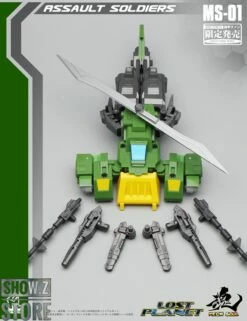 MechFanstoys MS-01U Samurai Spring Springer Toy Color Version -Action Figures Store 4e49e80706