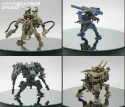 Rihio Multiabyss MM001 V-Link Mecha Striker Logistic Set Green Blue & Desert Set Of 3 -Action Figures Store 4eca2719a9
