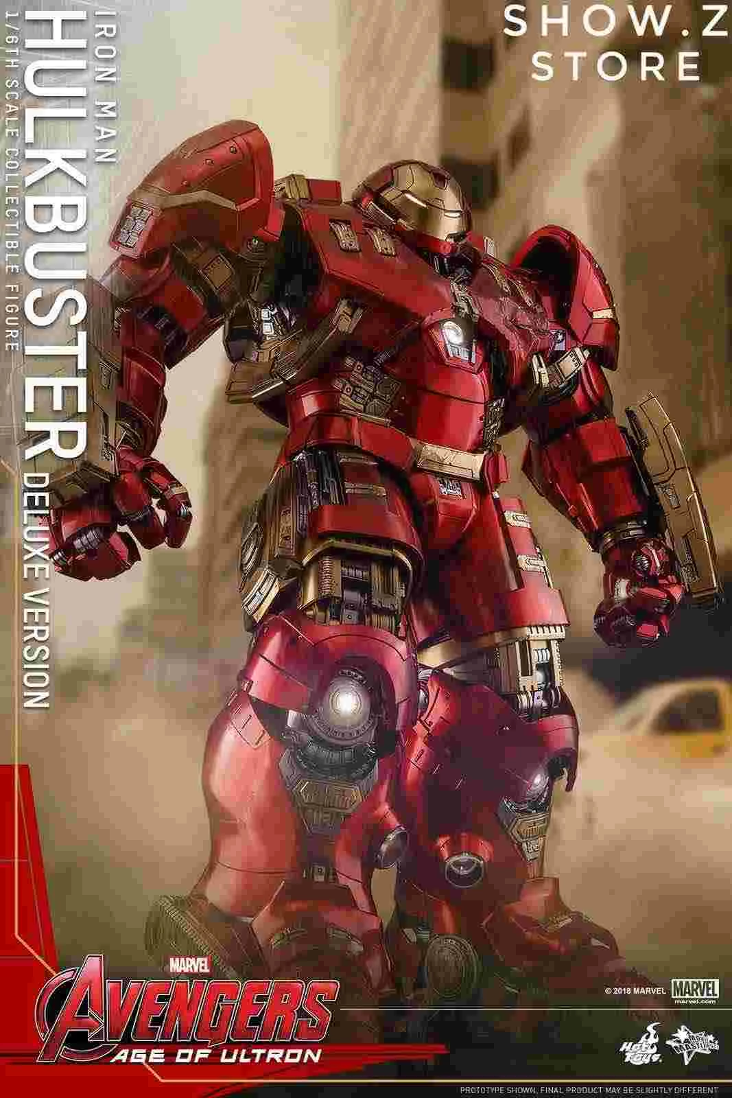 Hot Toys HT 1/6 Iron Man Mark XLIV MK44 MMS510 Hulkbuster Deluxe Version Avengers: Age Of Ultron Collectible Figure 11 Hot Toys HT 1/6 Iron Man Mark XLIV MK44 MMS510 Hulkbuster Deluxe Version Avengers: Age Of Ultron Collectible Figure - Image 9