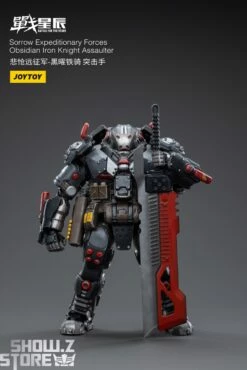 JoyToy Source 1/18 Sorrow Expeditionary Forces Obsidian Iron Knight Assaulter -Action Figures Store 4fb610b67b