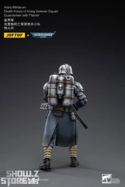 JoyToy Source 1/18 Warhammer 40K Death Korps Of Krieg Veteran Squad Guardsman With Flamer -Action Figures Store 4ffdad444e