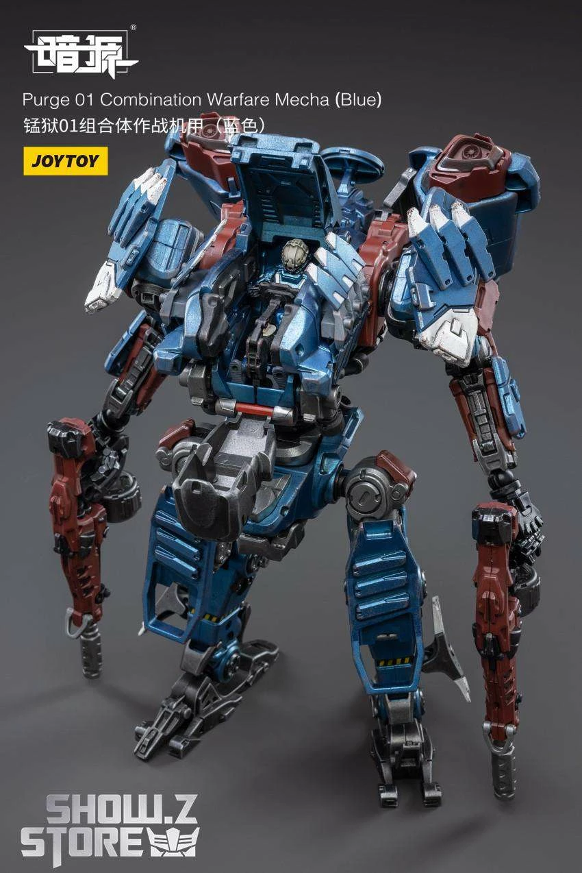 JoyToy Source 1/25 Purge 01 Combination Warfare Mecha Blue Version W/ Pilot 13 JoyToy Source 1/25 Purge 01 Combination Warfare Mecha Blue Version W/ Pilot - Image 11