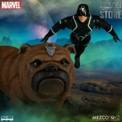 MEZCO Toyz One:12 Black Bolt & Lockjaw Two-Pack 15 MEZCO Toyz One:12 Black Bolt & Lockjaw Two-Pack -Action Figures Store 51543ece2f