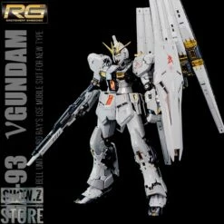 [SZ Custom] Bandai Custom RG 1/144 RX-93 Nu Gundam W/ Electroplated Chrome Painting -Action Figures Store 51c00b0132