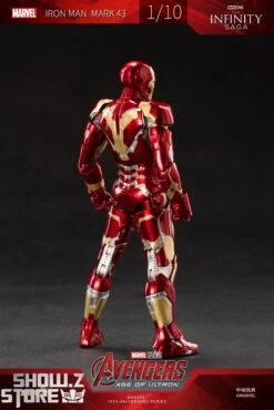 ZT Toys Marvel Licensed 1/10 Iron Man Mark 43 26 ZT Toys Marvel Licensed 1/10 Iron Man Mark 43 -Action Figures Store 51ce8145f2