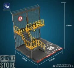 FreshRetro 1/18 1/24 SIB05 Scene In Box Iron Net Base-A Model Kit -Action Figures Store 5245ec65a5