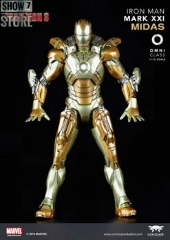 Comicave Studios 1/12 Omni Class MK21 Iron Man Midas -Action Figures Store 529b22e955