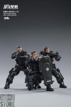 JoyToy Source 1/18 Hardcore Coldplay Skeleton Forces Hell Grim Reaper & Selena Set Of 4 -Action Figures Store 529eee1ec7