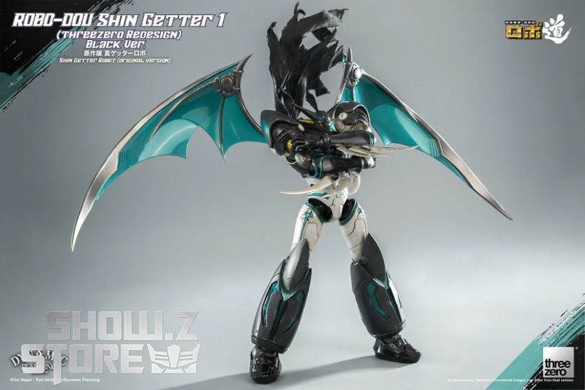 Threezero Shin Getter Robot Shin Getter 1 Black Version 6 Threezero Shin Getter Robot Shin Getter 1 Black Version - Image 4