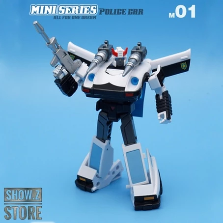 IronTrans M-01 M01 Mini Series Police Car Prowl 3 IronTrans M-01 M01 Mini Series Police Car Prowl