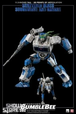 ThreeZero & Hasbro 3Z0160-EX 3Z04121W0 DLX Shattered Glass Soundwave & Ravage W/ LED -Action Figures Store 5323f75915