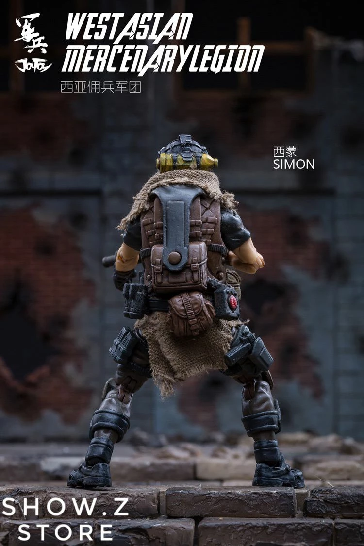 JoyToy Source Acid Rain 1/18 West Asian Mercenary Legion Set Of 3 Figures 13 JoyToy Source Acid Rain 1/18 West Asian Mercenary Legion Set Of 3 Figures - Image 11