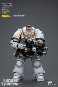 JoyToy Source 1/18 Warhammer 40K Space Marines White Consuls Intercessors 1 -Action Figures Store 53f94347b1