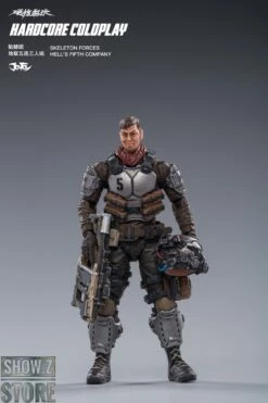 JoyToy Source 1/18 Hardcore Coldplay Skeleton Forces Hell’s Fifth Company -Action Figures Store 5479ceb017