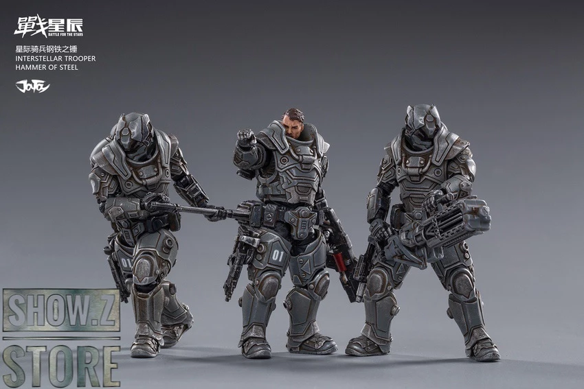 JoyToy Source 1/18 Hammer Of Steel Interstellar Trooper Set Of 3 13 JoyToy Source 1/18 Hammer Of Steel Interstellar Trooper Set Of 3 - Image 11