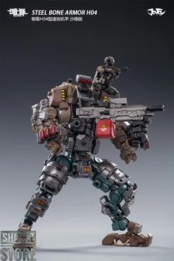 JoyToy Source 1/25 H04 Steel Bone Attack Mecha W/ Pilot -Action Figures Store 55121eae2d