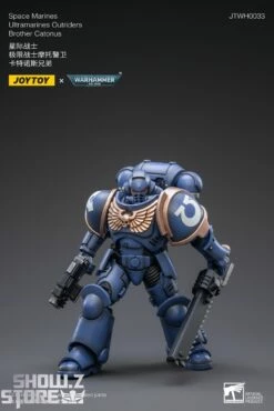 JoyToy Source 1/18 Warhammer 40K Space Marines Ultramarines Outriders Brother Catonus -Action Figures Store 583ec2a2a0