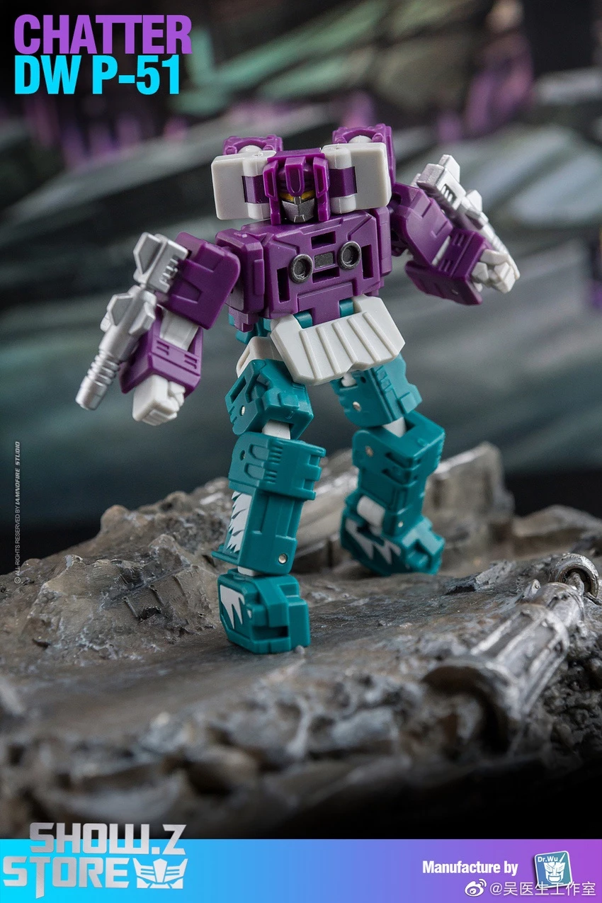 Dr.Wu DW-P51 Chatter Beastbox & Sqwaktalk Renewal Toy Color Version 11 Dr.Wu DW-P51 Chatter Beastbox & Sqwaktalk Renewal Toy Color Version - Image 9