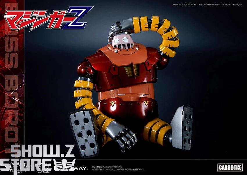 Blitzway BW-CA-10801 Carbotix Mazinger Z Boss Borot 8 Blitzway BW-CA-10801 Carbotix Mazinger Z Boss Borot - Image 6