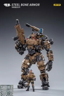 JoyToy Source 1/24 Steel Bone W/ Pilot Desert Version #2 -Action Figures Store 59a3e44410