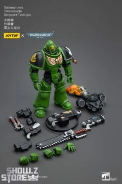 JoyToy Source 1/18 Warhammer 40K Salamanders Intercessors Sergeant Tsek'gan -Action Figures Store 59a59adb5c