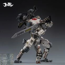 JoyToy Source 1/24 God Of War 86 Mecha W/ Pilot White Version -Action Figures Store 5bf26aaa61