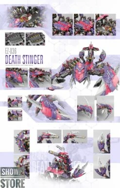 ZA Model EZ-036 Death Stinger Model Kit -Action Figures Store 5f517a928e