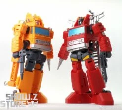 Magic Square MS-B01A Architect Inferno & MS-B02A Fire Extinguisher Grapple Metallic Color Version Set Of 2 -Action Figures Store 5fd1f350b5