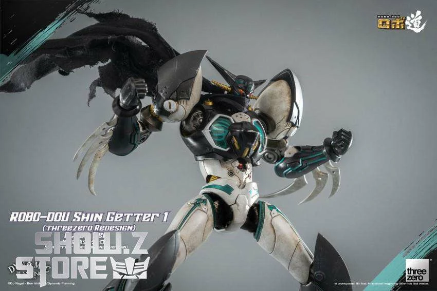 Threezero Shin Getter Robot Shin Getter 1 Black Version 8 Threezero Shin Getter Robot Shin Getter 1 Black Version - Image 6