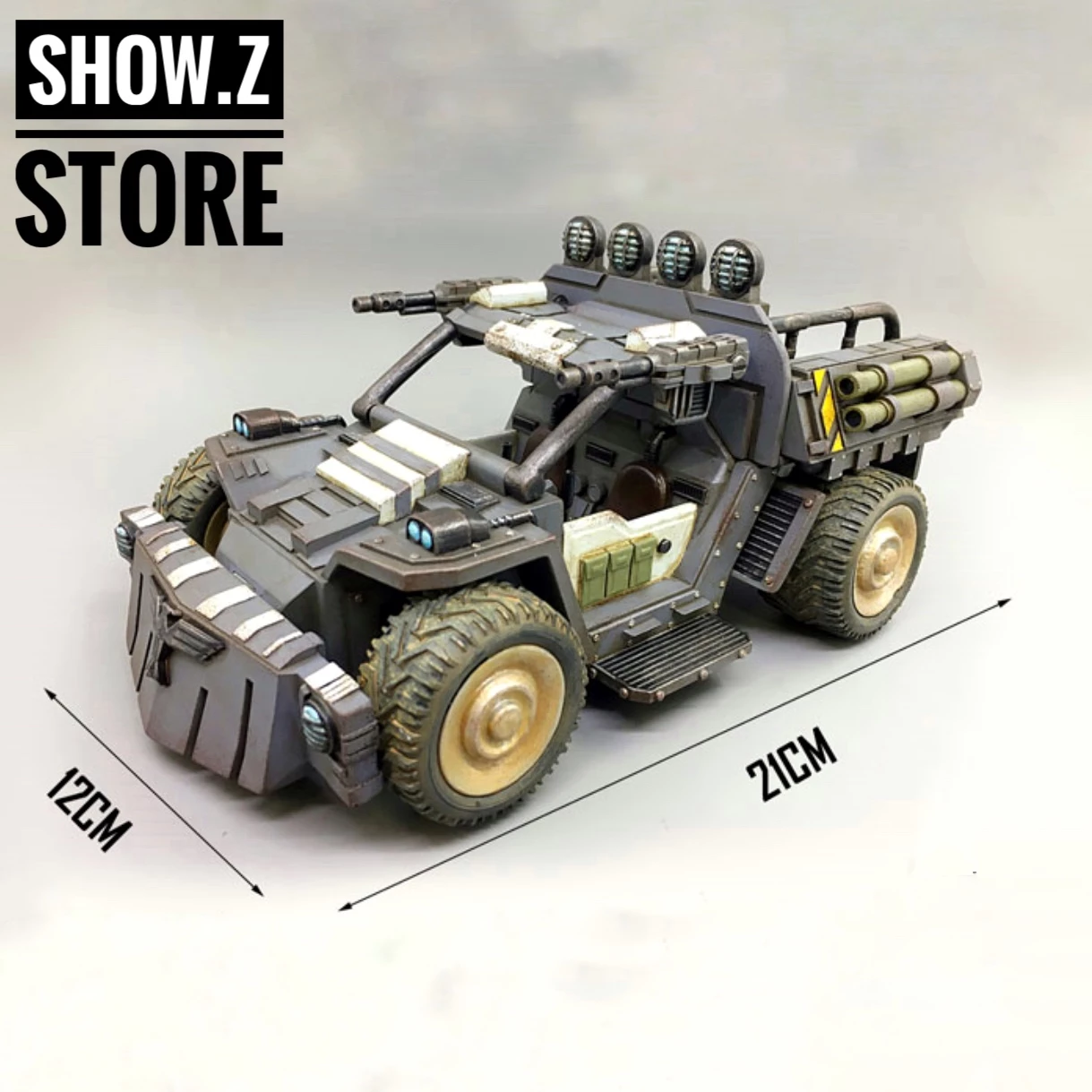 JoyToy Source Acid Rain Vehicle Rhinoceros Scout Car Ver.1 3 JoyToy Source Acid Rain Vehicle Rhinoceros Scout Car Ver.1