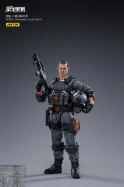 JoyToy Source 1/18 NORTH Firehammer Assault Mech W/ Pilot -Action Figures Store 612ea87b3d