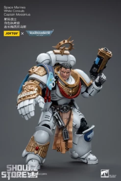 JoyToy Source 1/18 Warhammer 40K Space Marines White Consuls Captain Messinius -Action Figures Store 613013d975